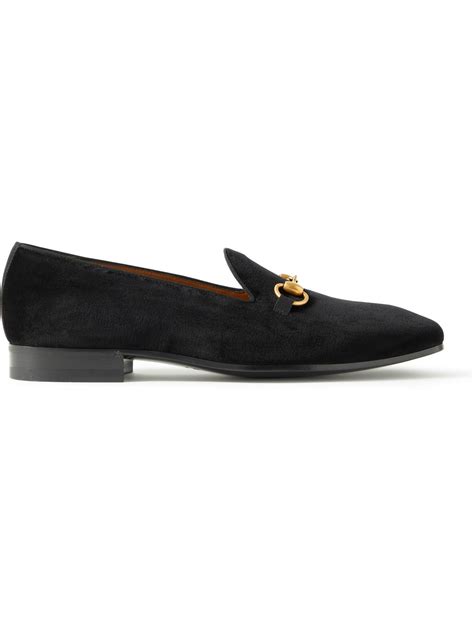 gallipoli gucci loafers men black velvet|gucci creeper loafers.